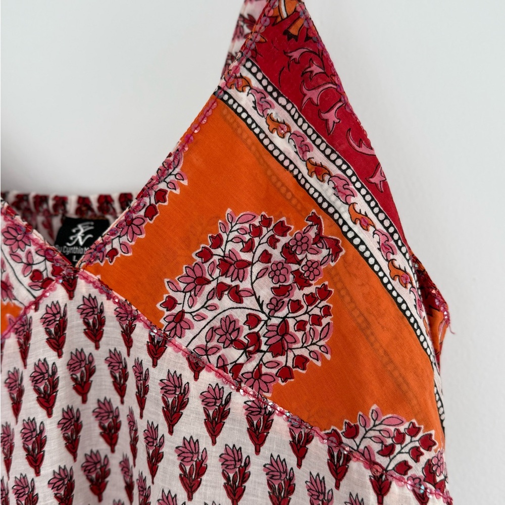 Boho patterned sequin tank - Picture 3 of 5